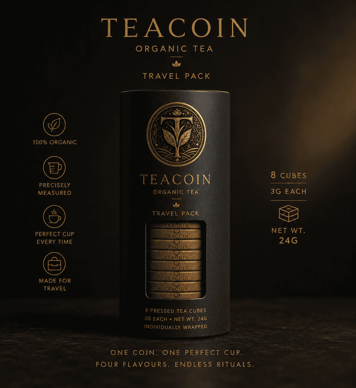 Travel Tea Coin